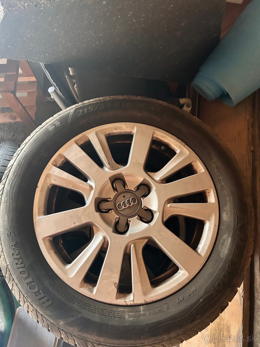 Elektrony audi + letné pneumatiky