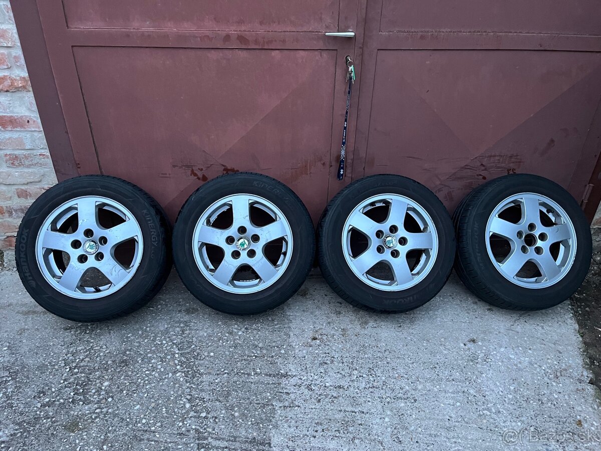DISKY ŠKODA Fabia 5x100 R14 + letné HANKOOK