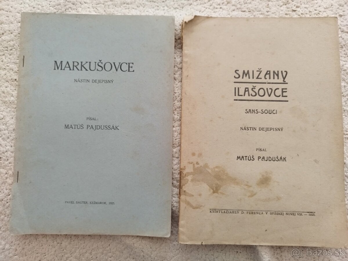 DOPYT: Markušovce a Smižany Iliašovce