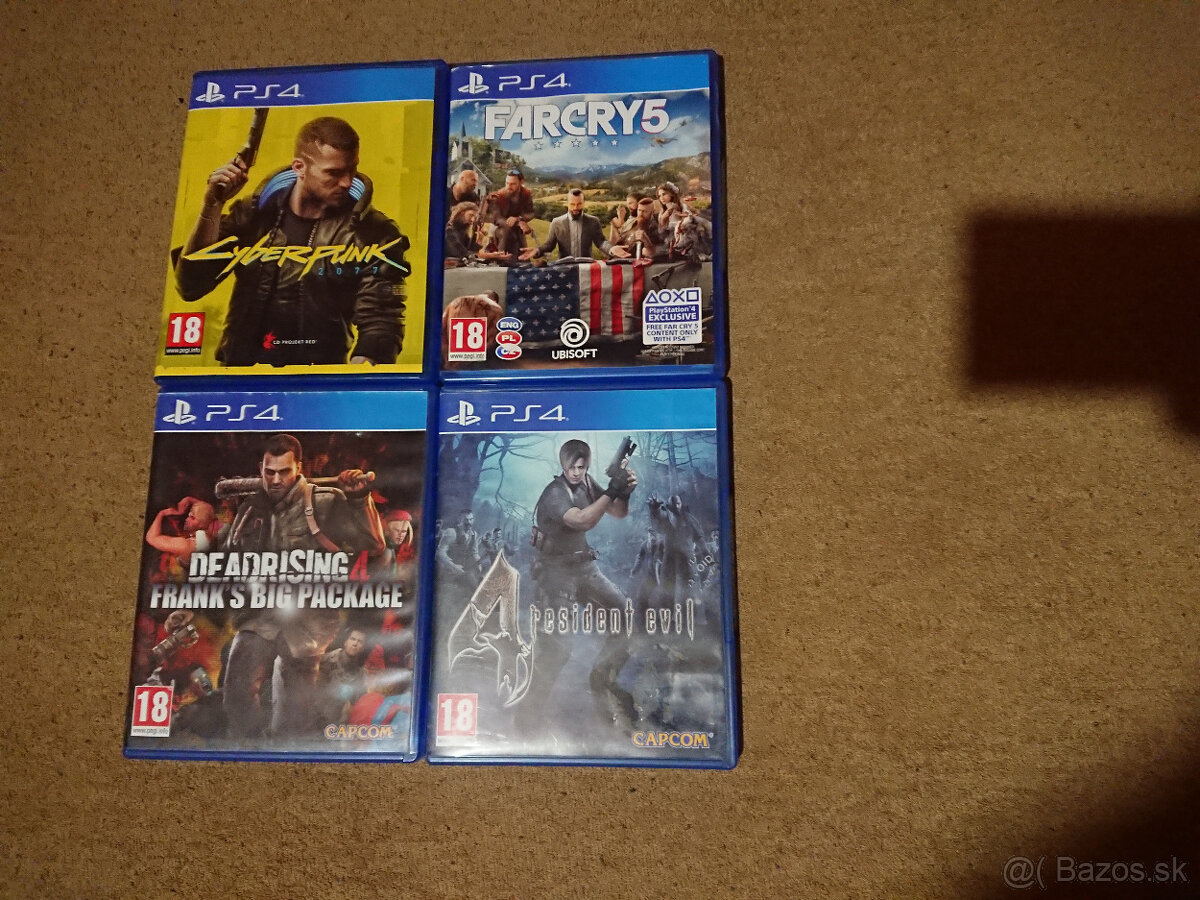 Predám hry na PS4