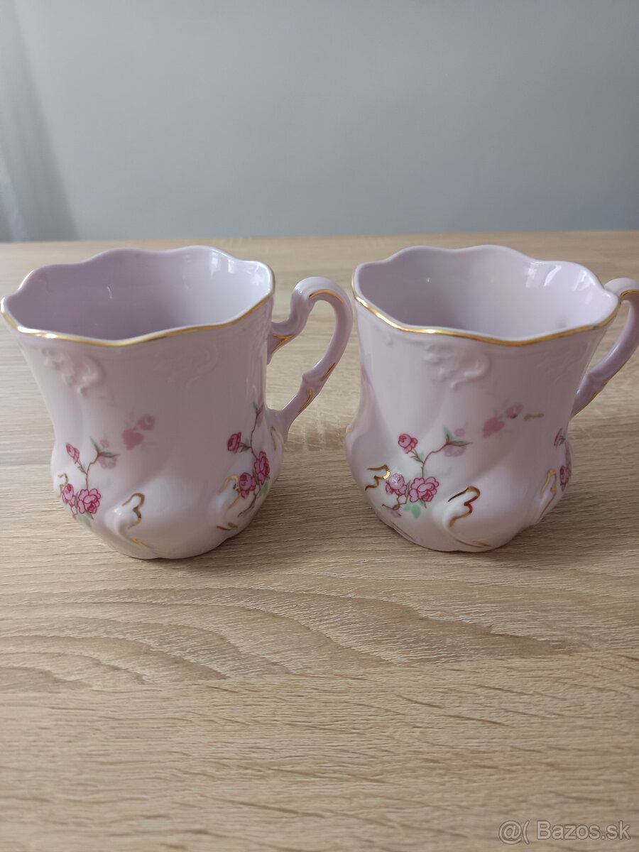 Ružový porcelán