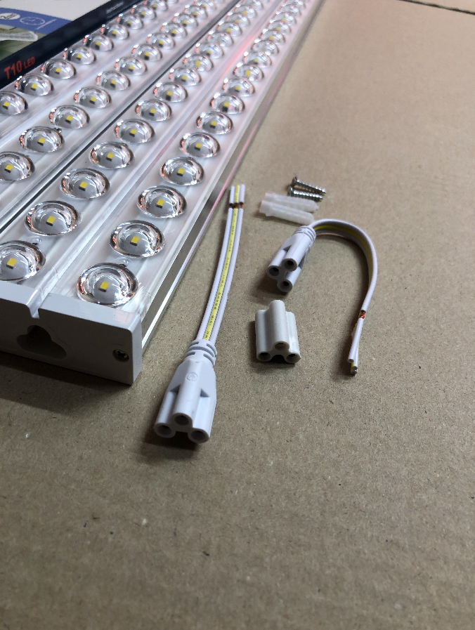 120cm LED stropné  svietidlo lineárne so šošovkami