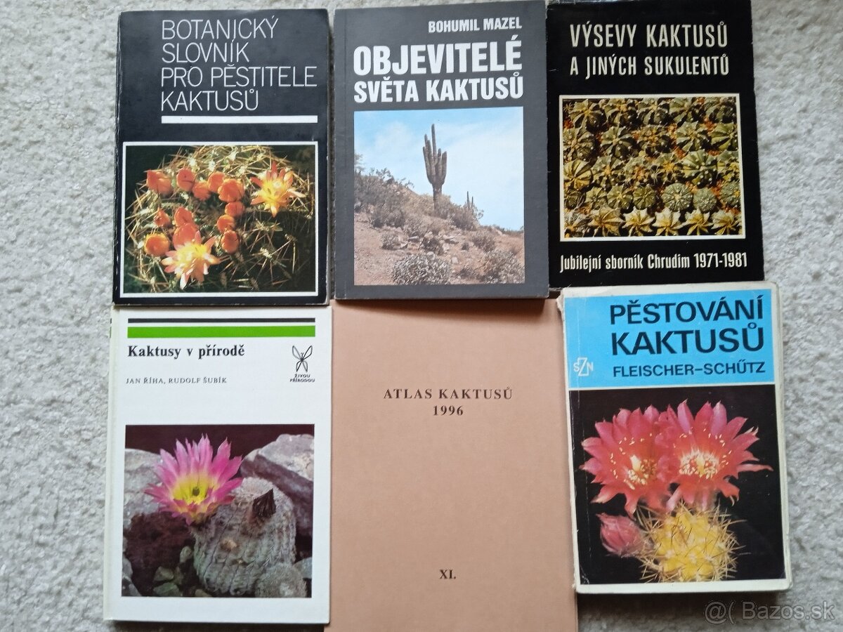 Zriedkavá literatúra o kaktusoch I.