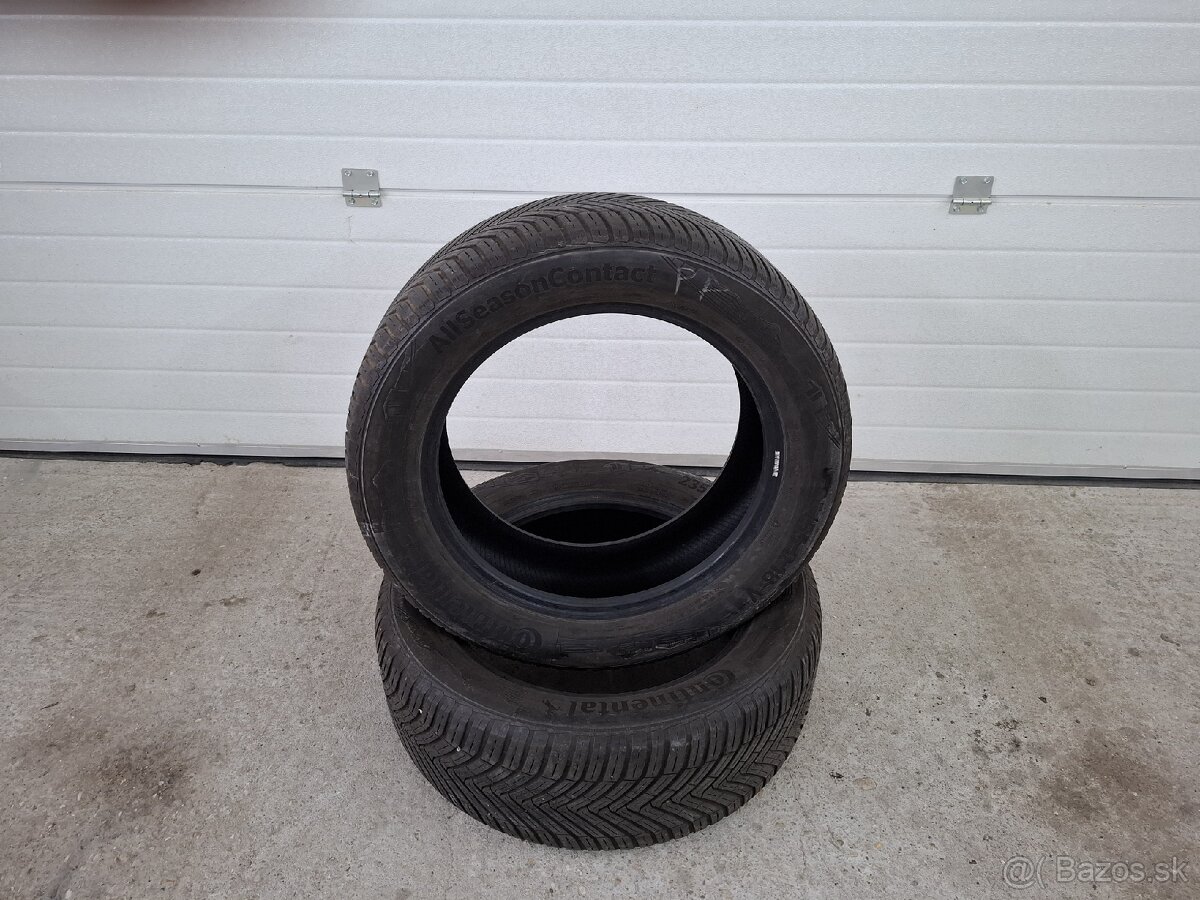 Celoročné pneumatiky 235/55 R18 Continental