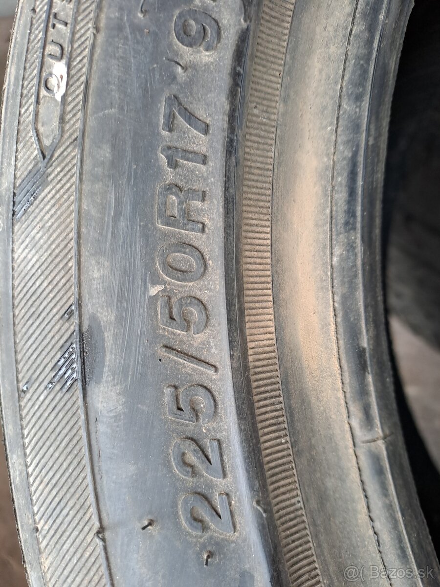 2 ks pneu Hercules 225/50R17 letne