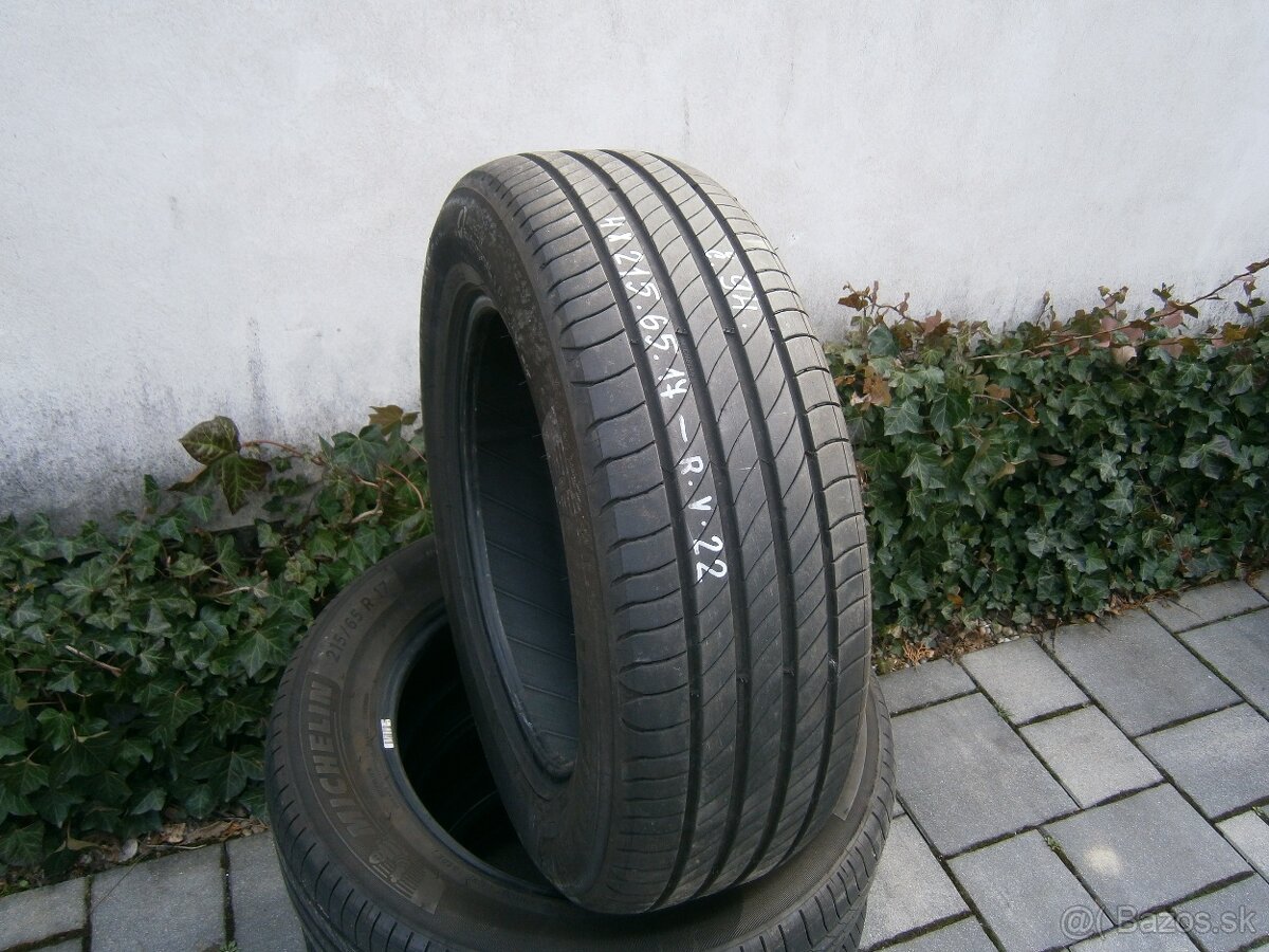 Predám 4x letné pneu Michelin 215/65 R17 103VXL