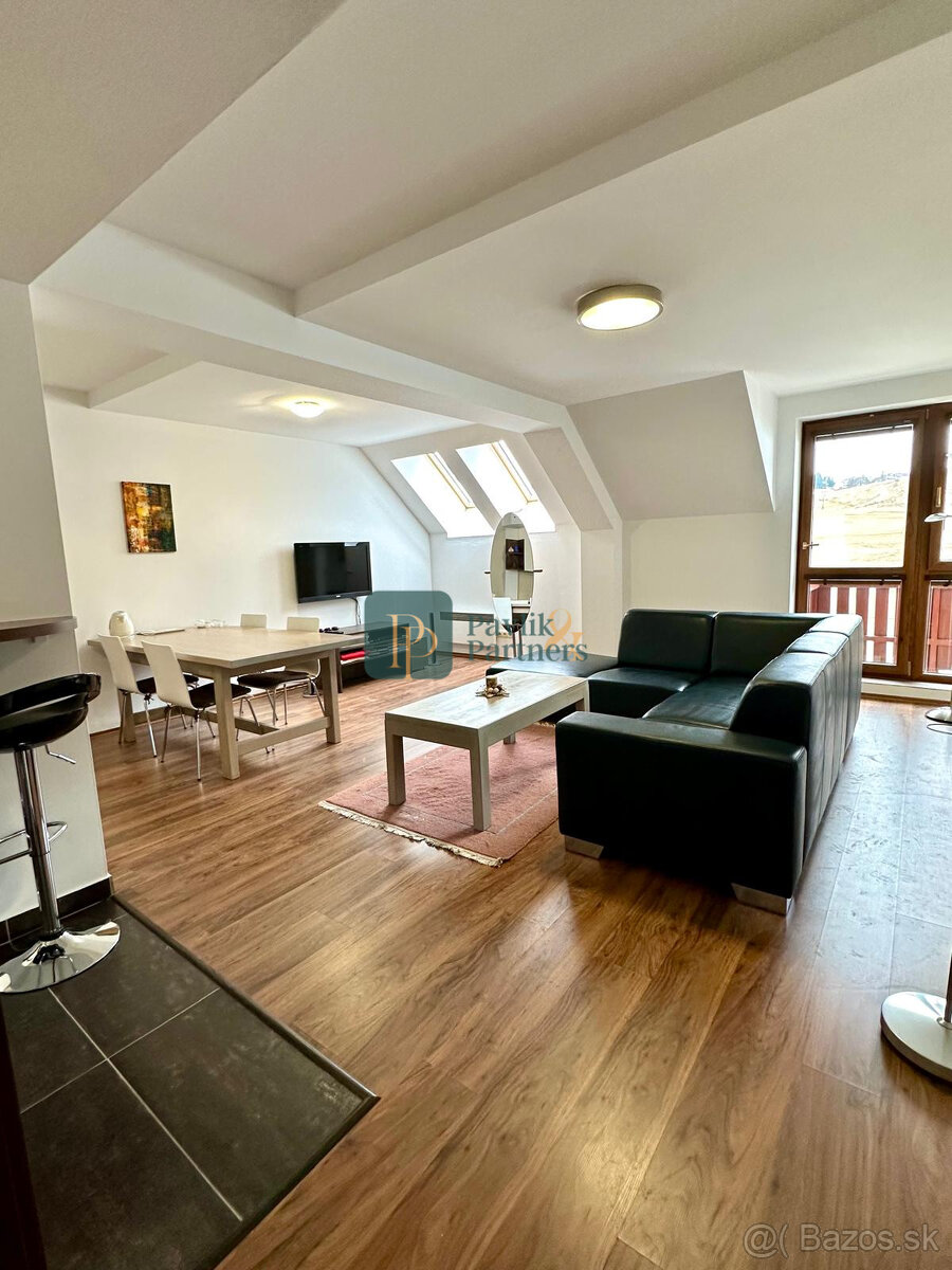 Predaj veľký 2 izb.apartmán Donovaly, 67m2, z ktorého môže b