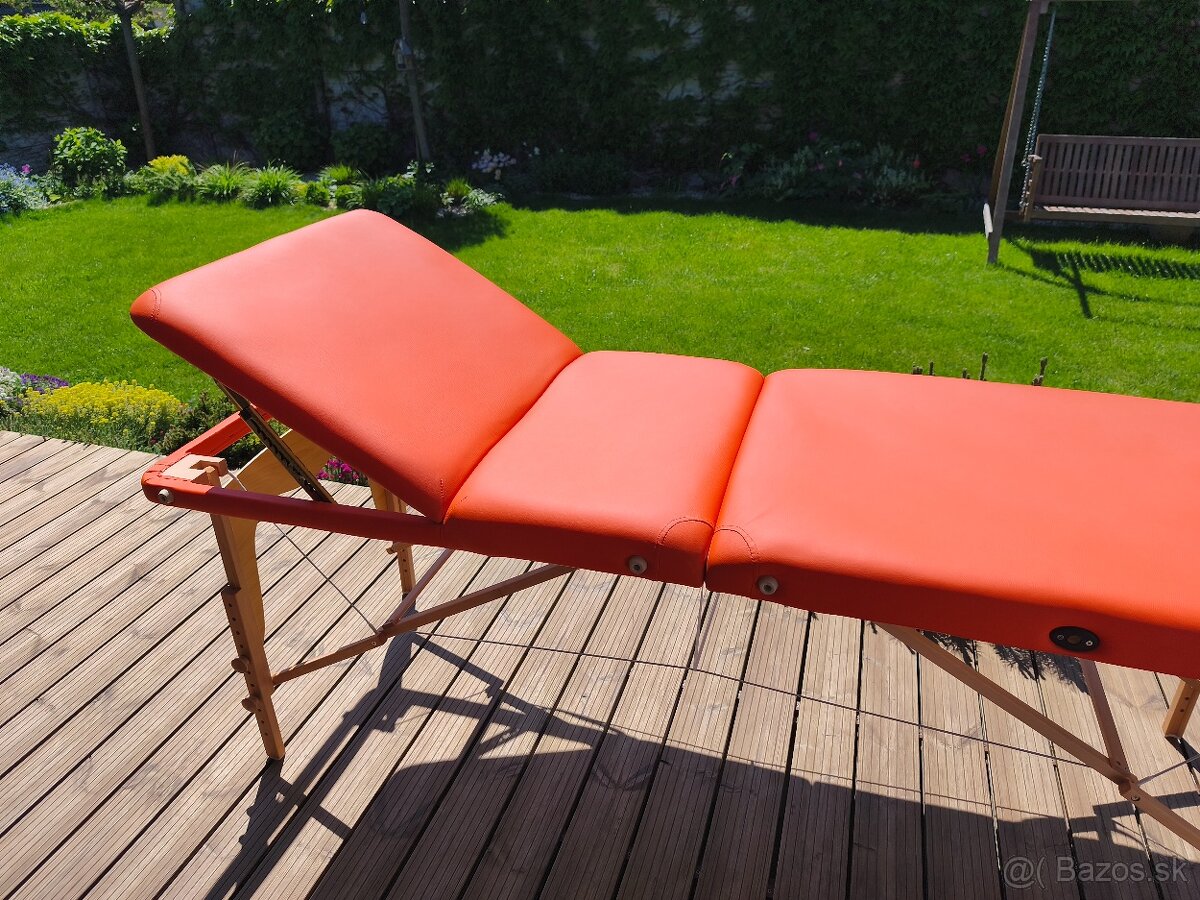 Predám masérsky stôl Lipt® D-05 - oranžový