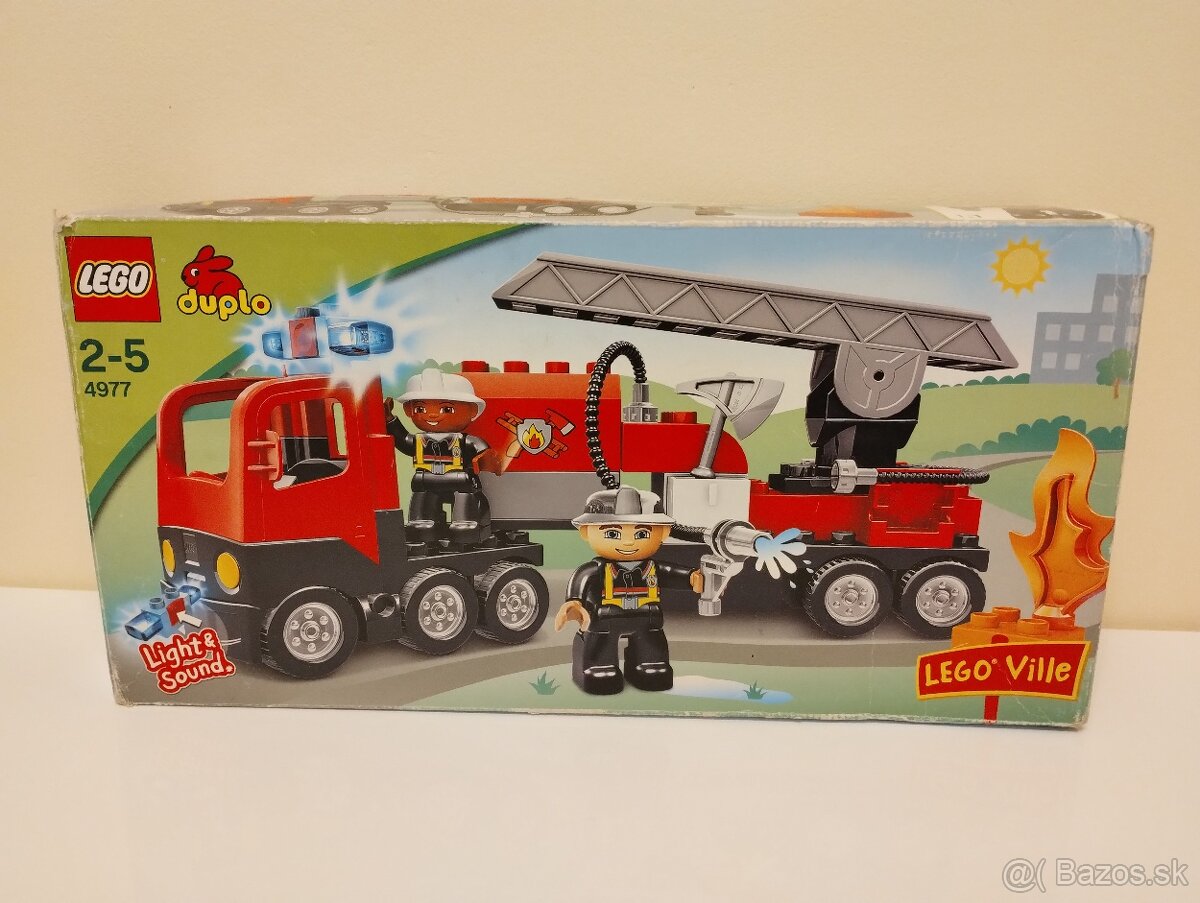 LEGO Duplo 4977 Fire Truck (s boxom)