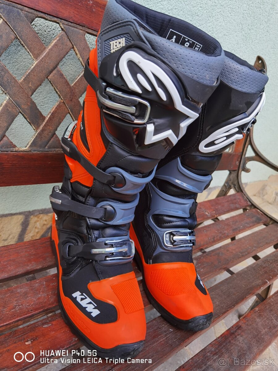 topánky ALPINESTARS TECH 7 KTM, moto čižmy