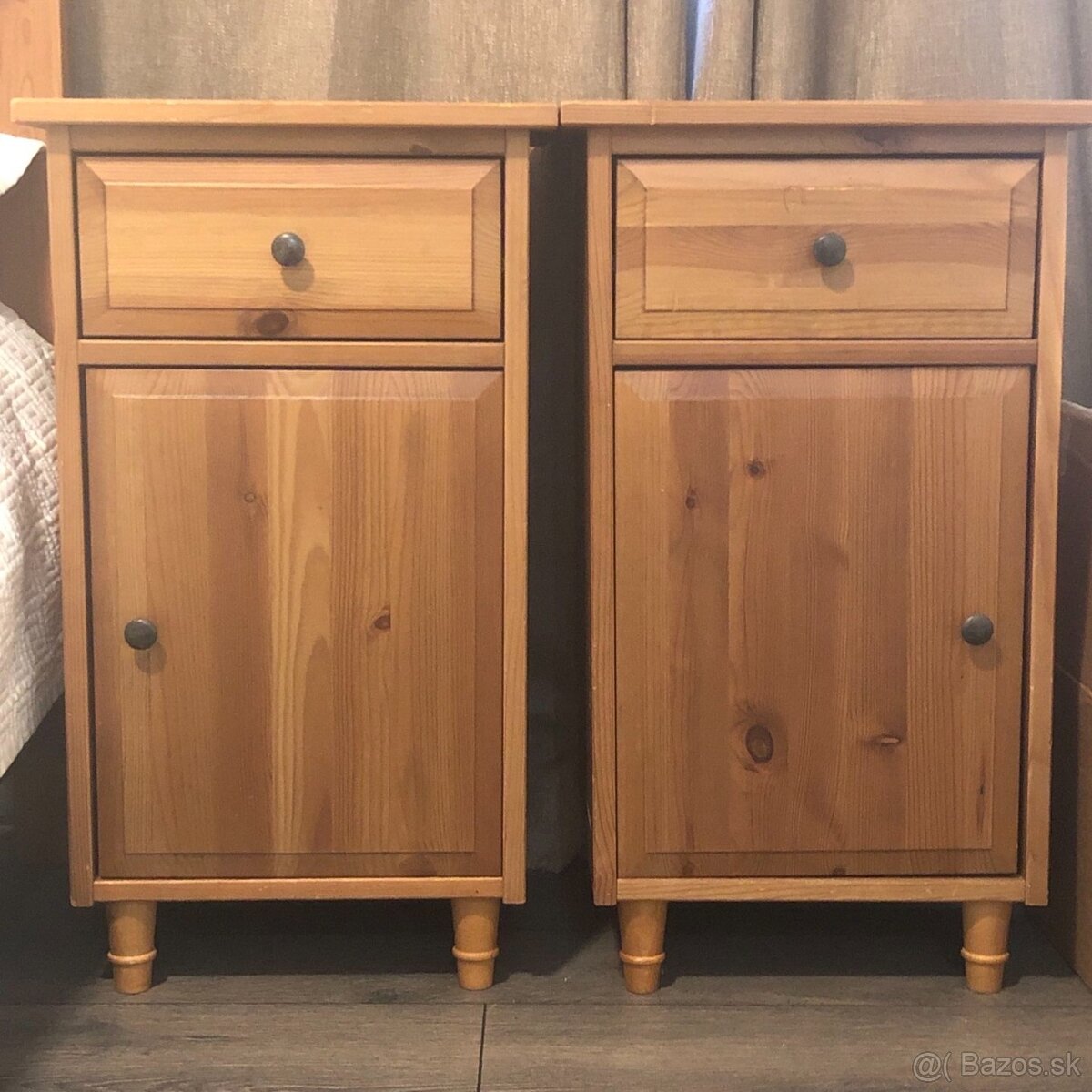 nočný stolík Leksvik Ikea - 2 kusy