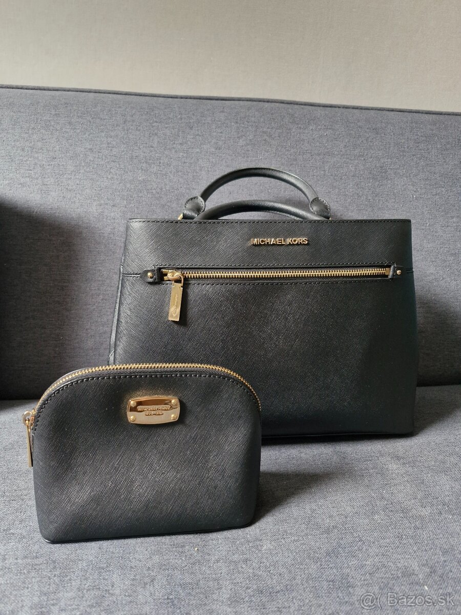 Suprava NOVA Michael Kors kozmeticka taska a cierno zlata ka
