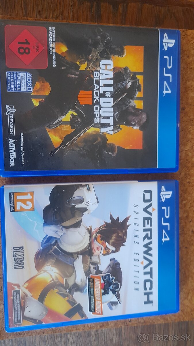 PS4 hry 15eur/kus