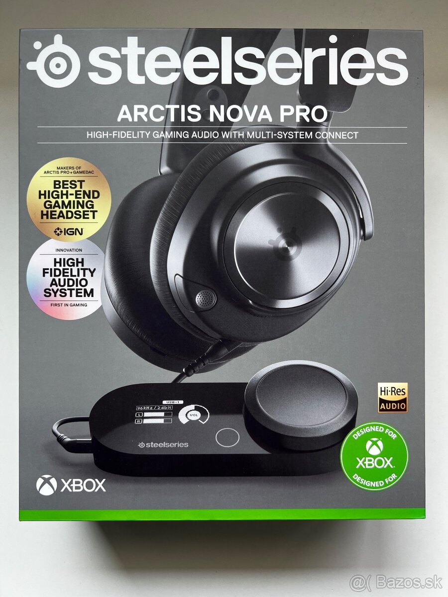 SteelSeries Arctis Nova Pro herné slúchadlá