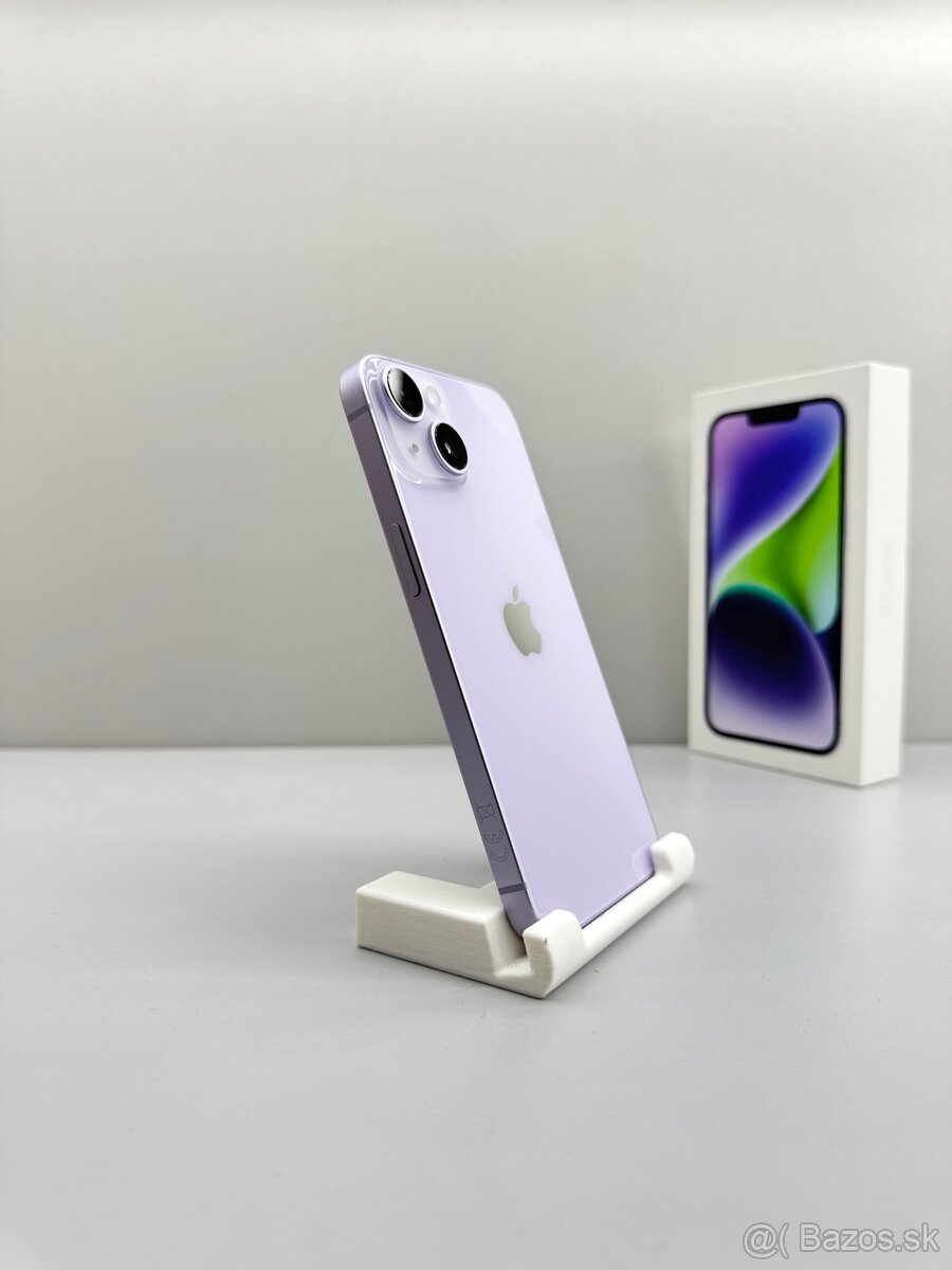 iPhone 14 PURPLE 128GB TOP STAV ORIGINÁL