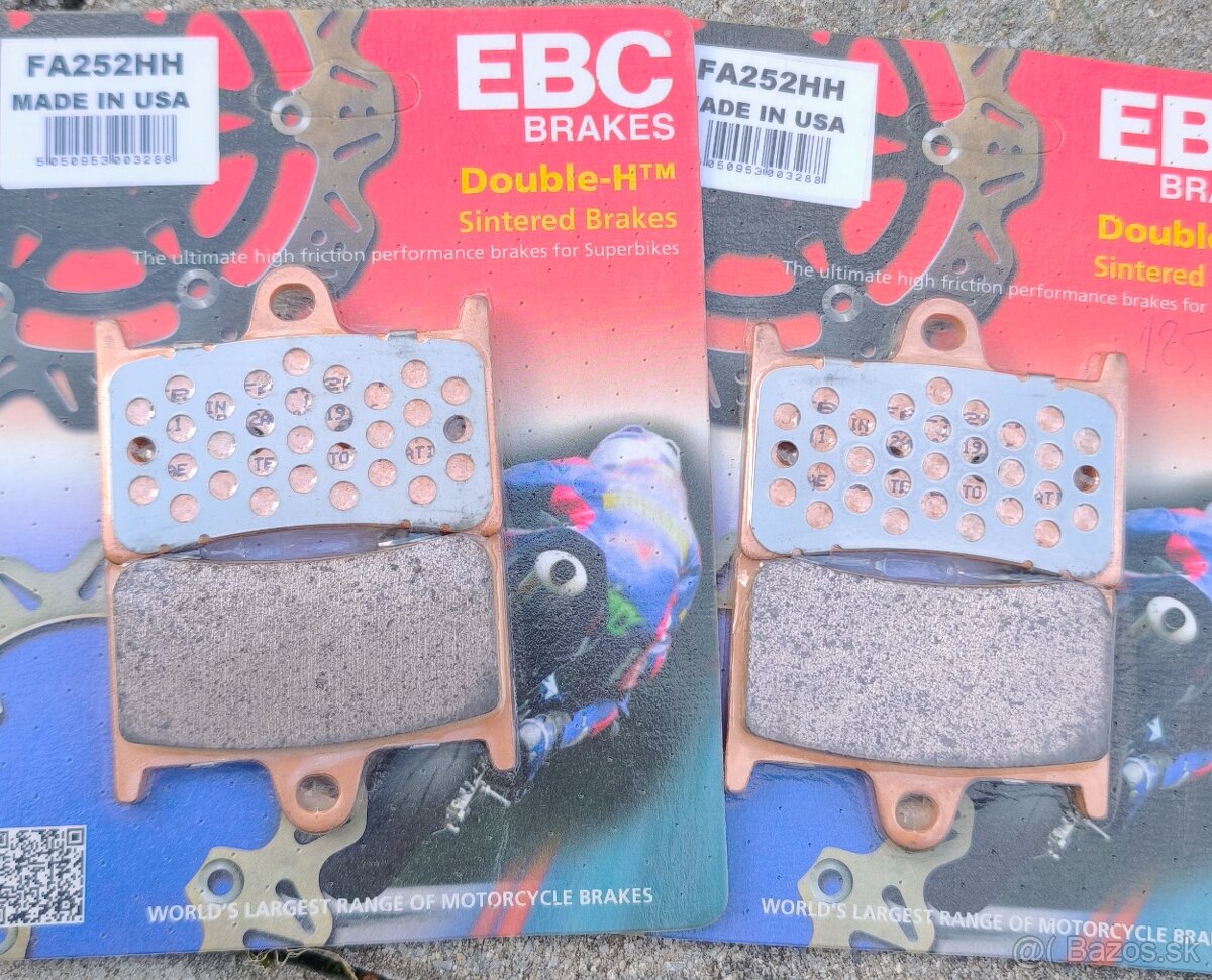 Brzdove platničky EBC -Tracer900