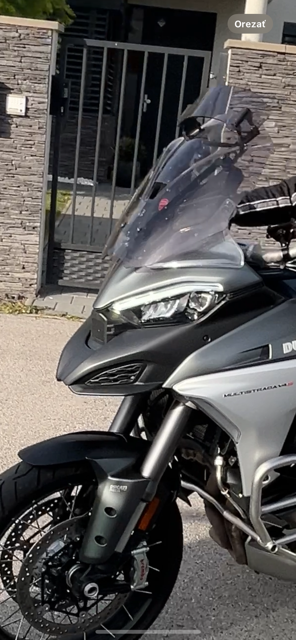 MRA plexi stit na Ducati Multistrada V4