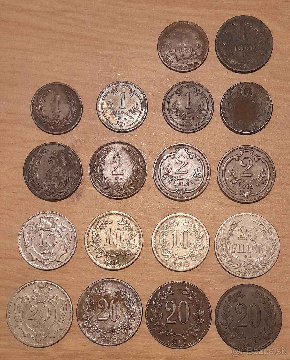 Mince Rakúsko - Uhorsko