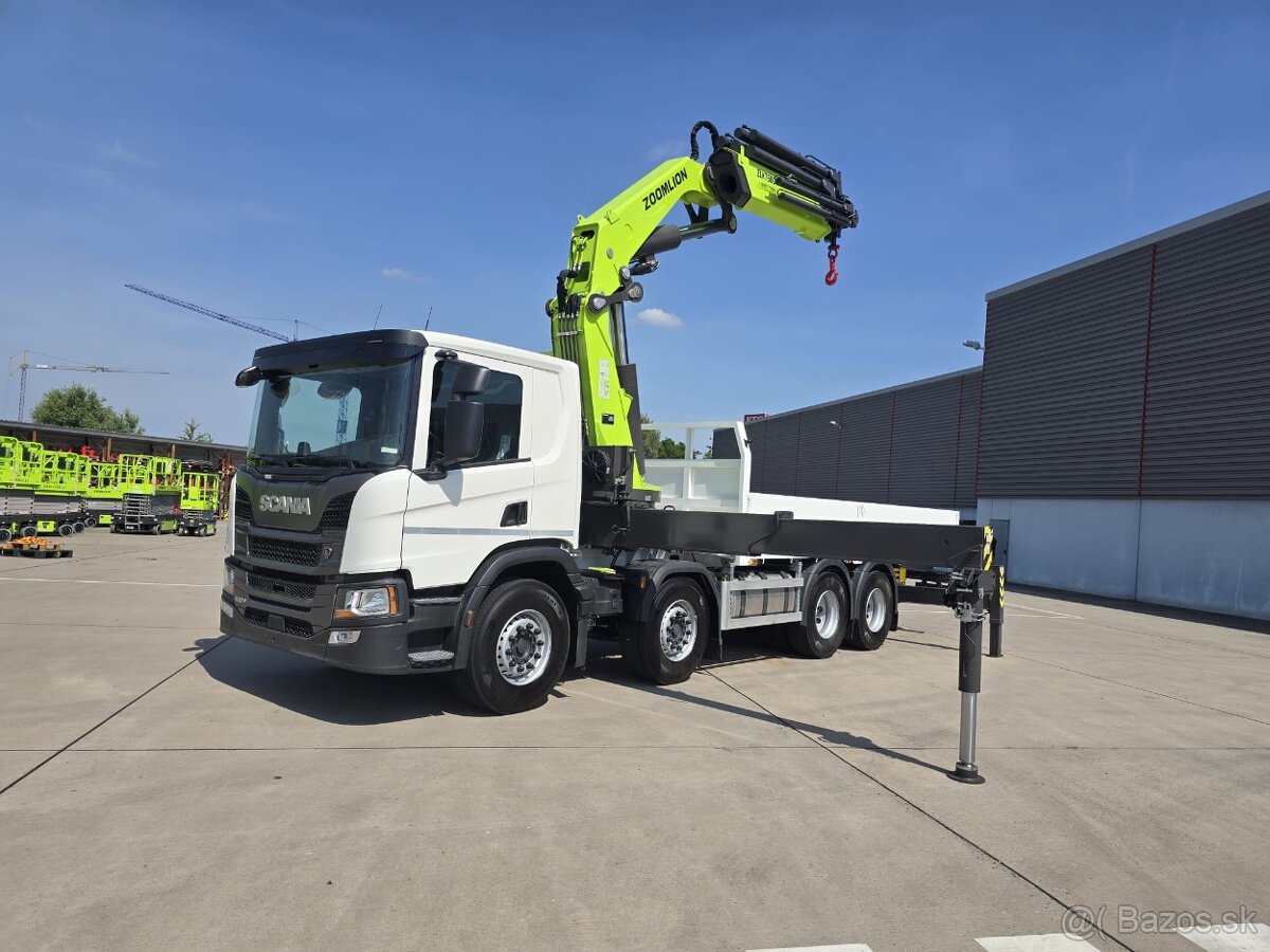 Scania s hydraulickou rukou