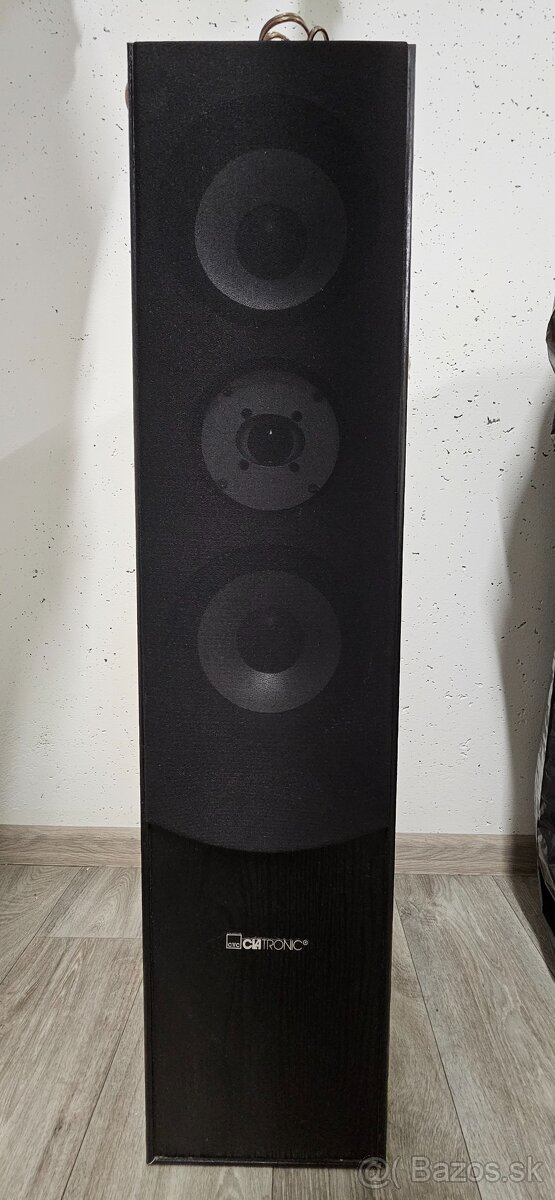 Predám 2 kusy vysoké 3 pásmové reproduktory CLARTRONIC