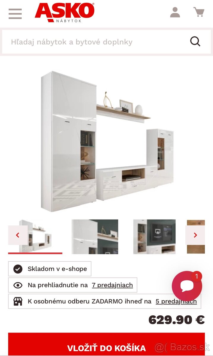 Obývacia Stena - Nerozbalená