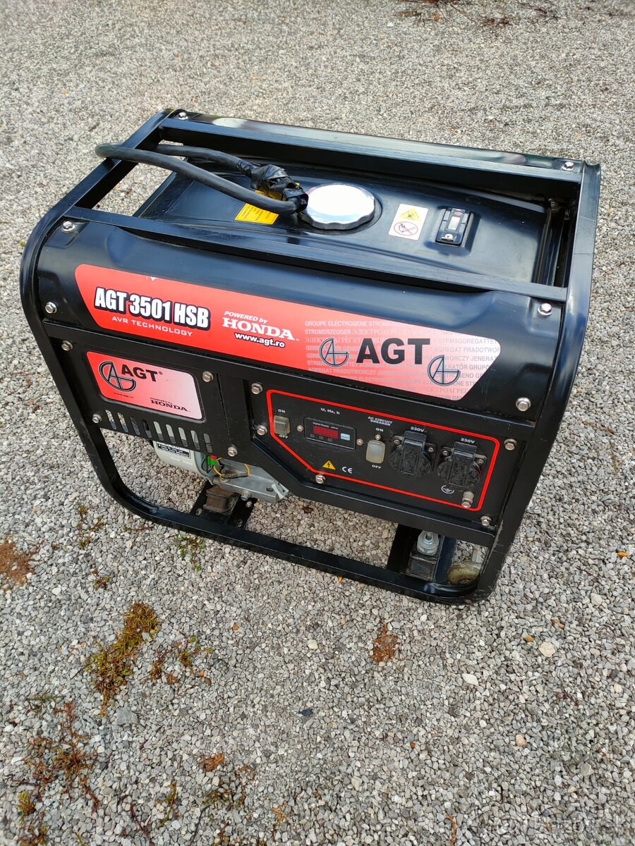 Predám elektrocentrálu Honda AGT