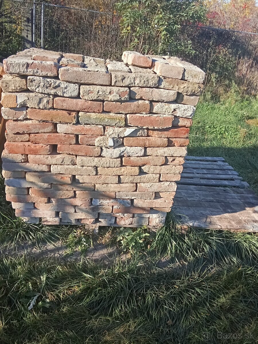 Predám staré palene tehly