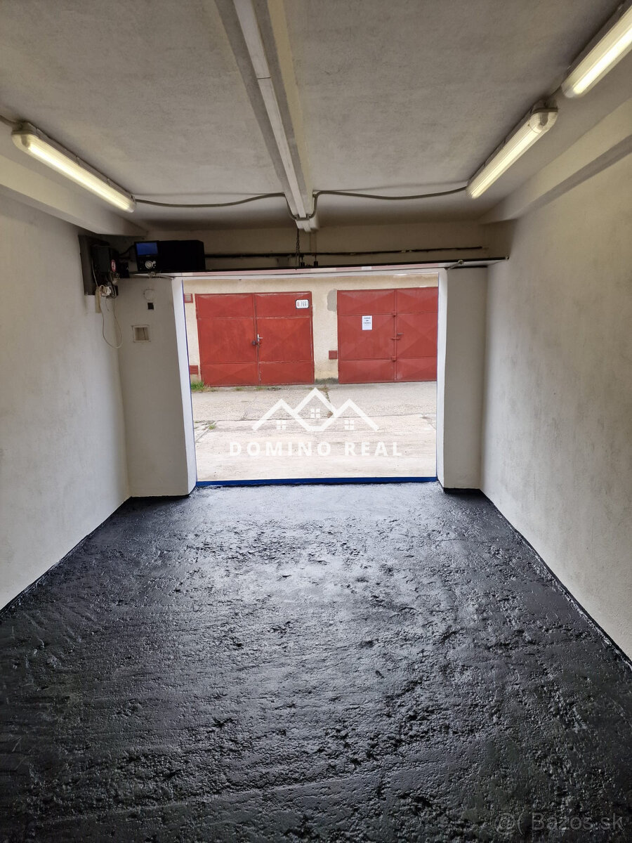 garáž po rekonštrukcii na Chemickej ulici