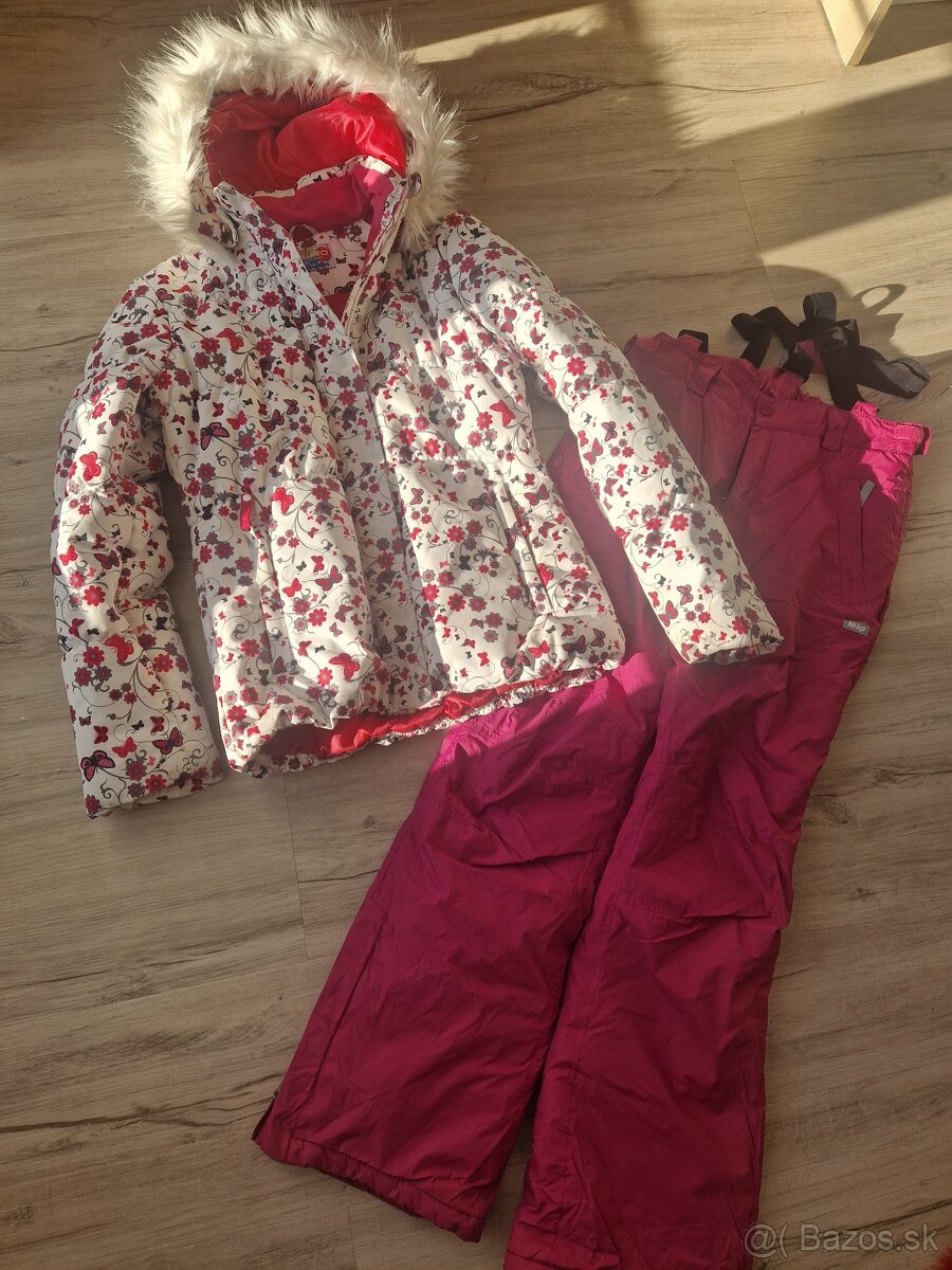 Lyžiarska dievčenská kombinéza