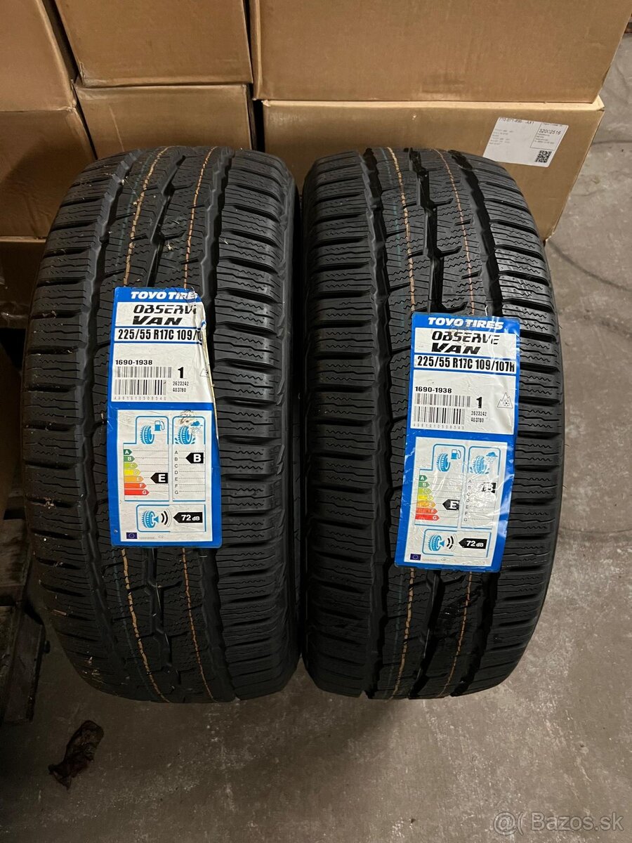 Zimne pneumatiky Toyo 225/55R17C