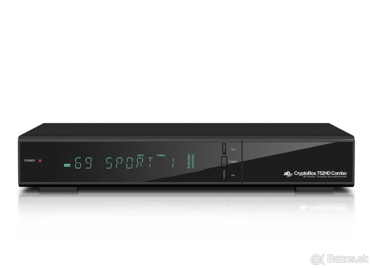 AB Cryptobox 752HD Combo DVB-T2/S2/C set top box