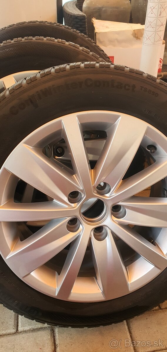Kúpim 1ks zimnú pneumatiku Continental 205/55 R16