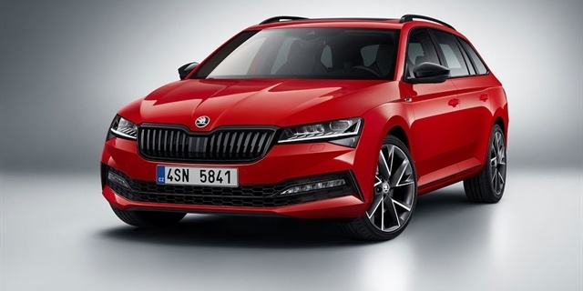 Škoda Superb III facelift Oprava LED denného svietenia