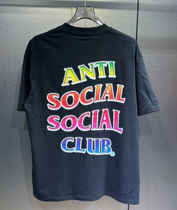 Anti Social Social Club tričko (dúha)