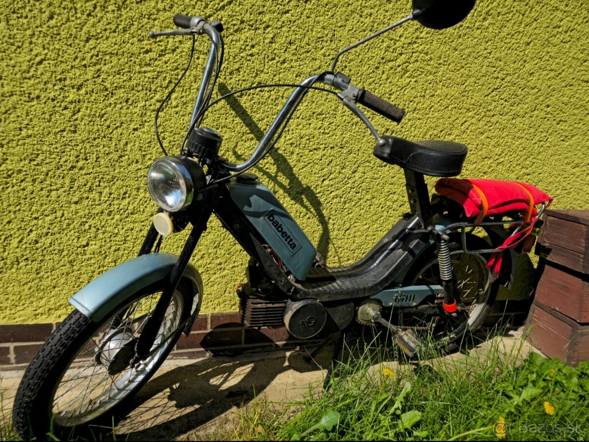Predám Babettu 210 - renovovaná, top stav, iba 951km