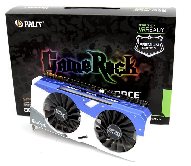 Palit GeForce GTX 1080 8gb GameRock Premium Edition