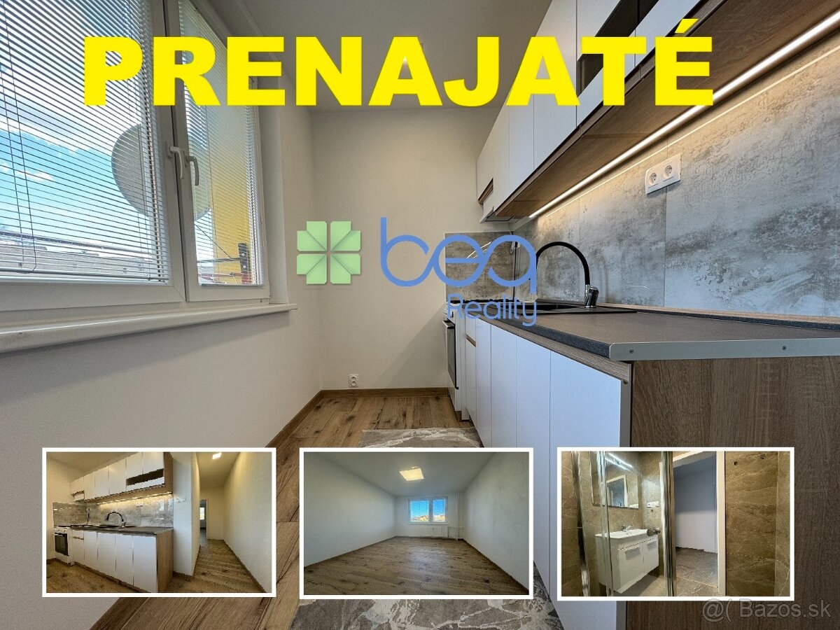 PRENAJATÝ: 1-izbový byt, Sídlisko pri prameni, Levoča