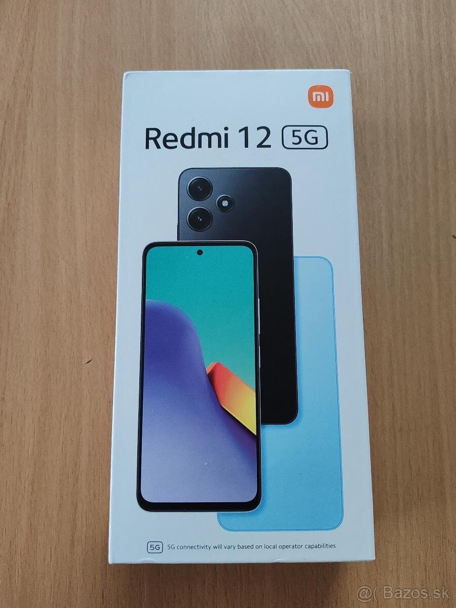Xiaomi Redmi 12 4+128GB čierny