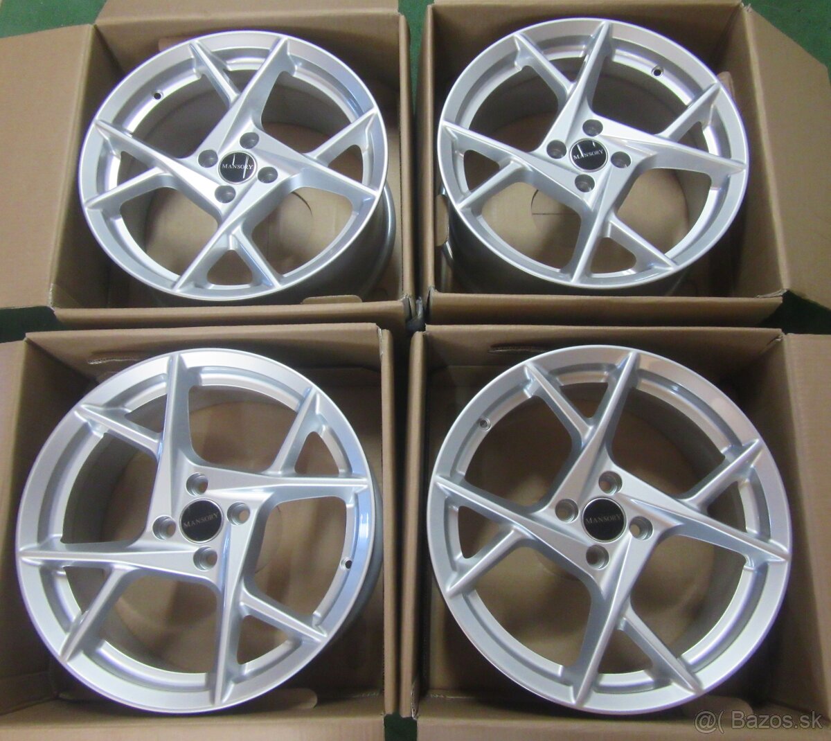 R17 NOVE hliníkové disky MANSORY rozteč 4x100 NY.4