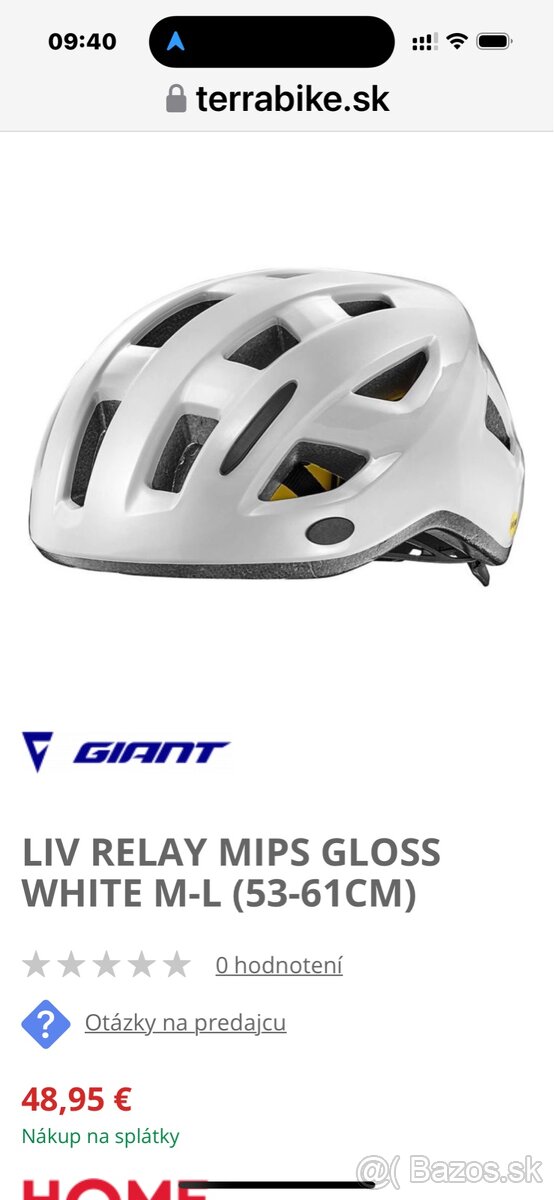 Prilba Liv Relay MIPS
