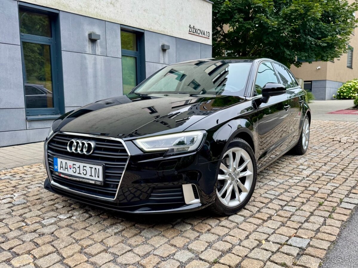 ✅Audi A3 1.5 TFSI, 2018 A/T, 55 000km, 1.Majitel, SK Auto