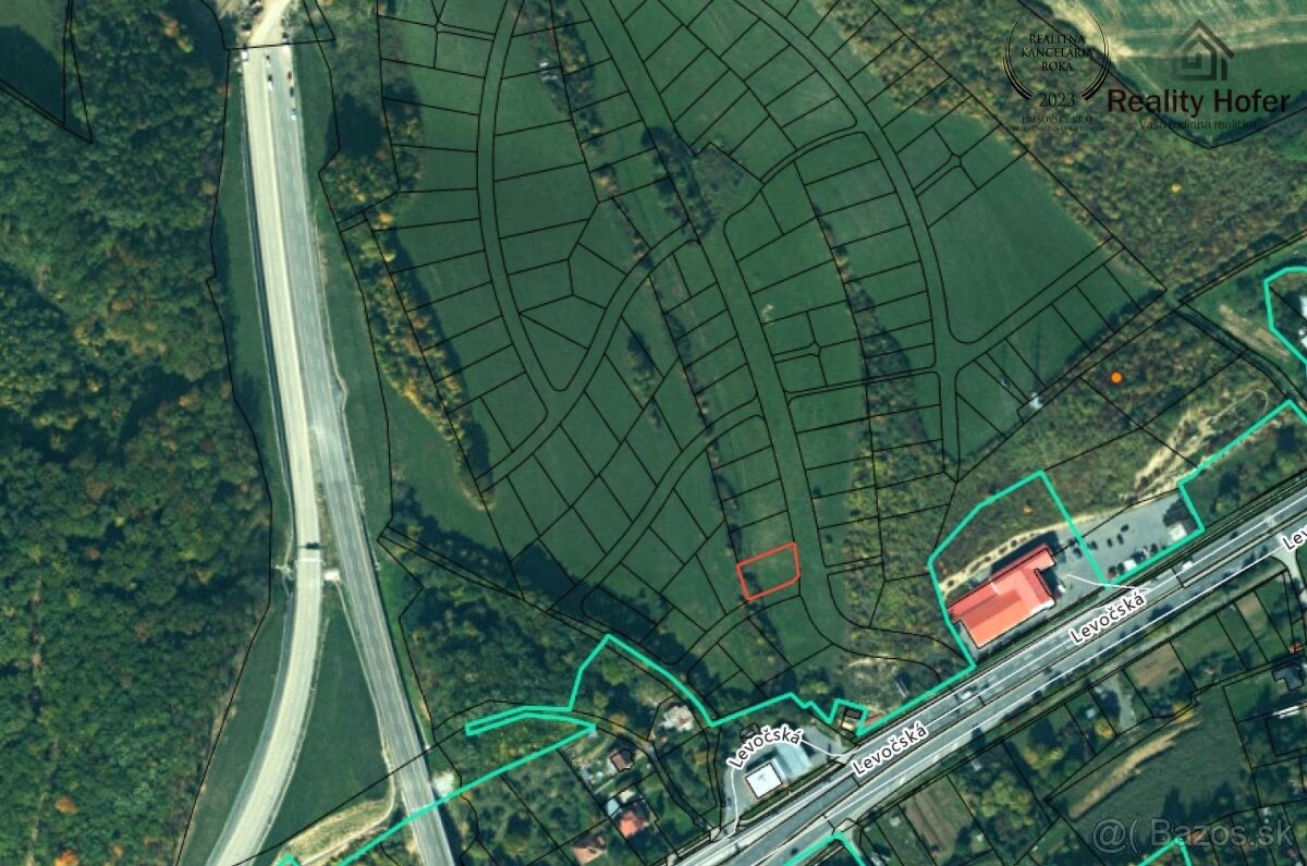 Investičný pozemok, 566m2, Hnevlivá dolina, Prešov