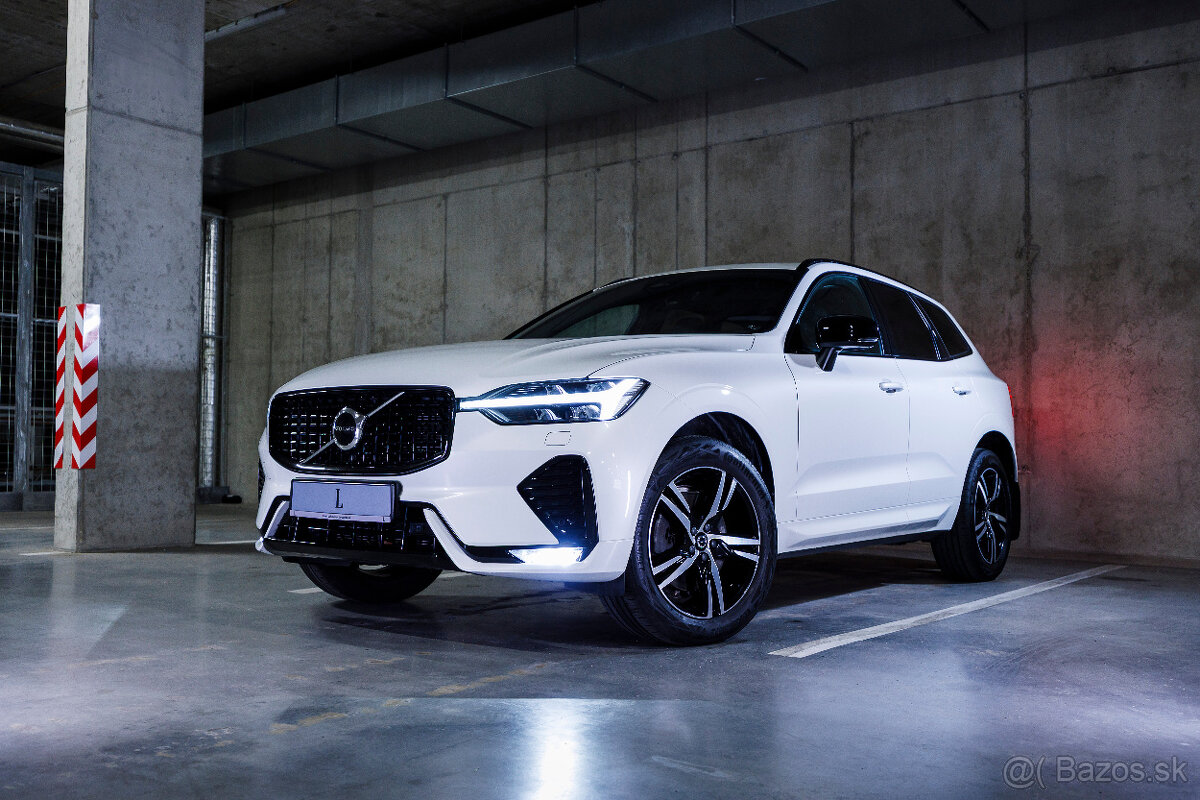 Volvo XC60 B4 diesel AWD R-Design facelift, 2021, ťažné, DPH