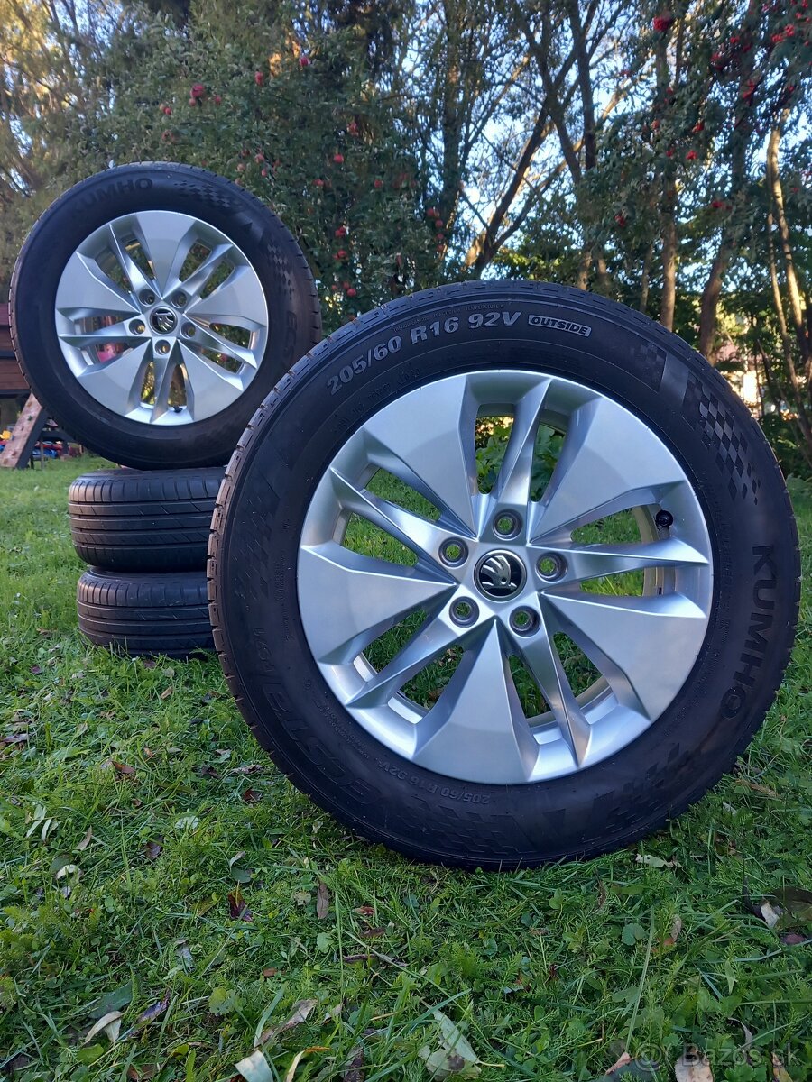 Alu disky,Hliníkové disky,Elektróny,5x112R16,Škoda,VW,Seat