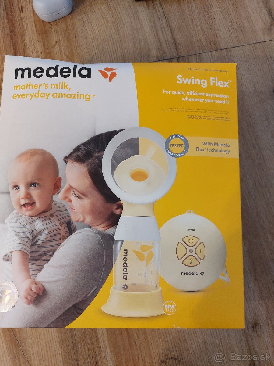 Odsavačka mlieka elektrická