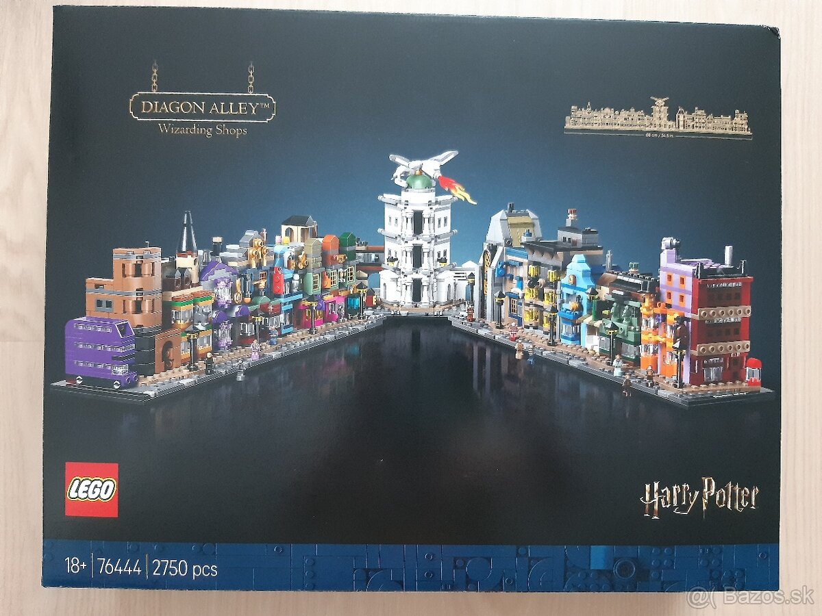 Predám LEGO Harry Potter 76444 Čarodejnícke obchody v Šikmej