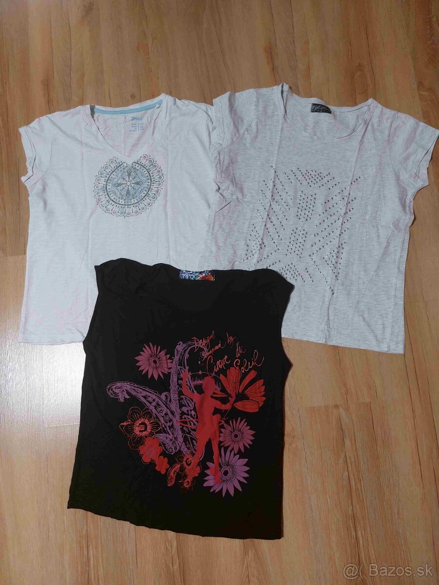 3x tričko dam. 40