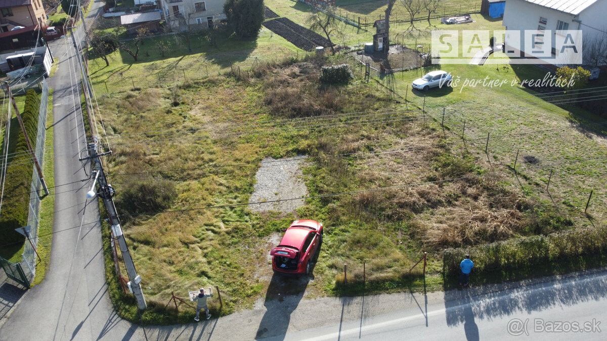 STAŠKOV - STAVEBNÝ POZEMOK 2 x 530 m2