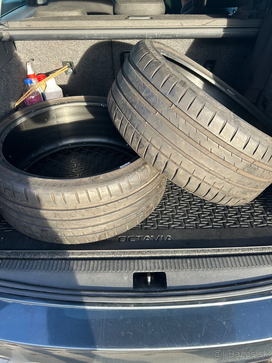 Predám 2 Letné Pneumatiky Michelin pilot sport 4 225/35 R19