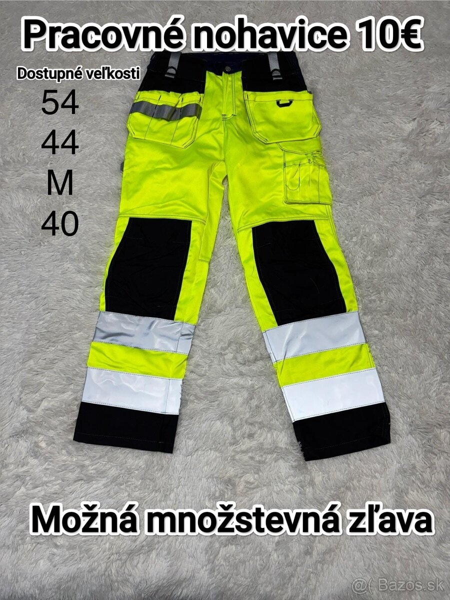 Predám pracovné oblečenie montérky za výrobné ceny od 3eur